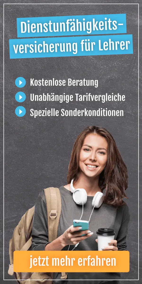 Dienstunfähigkeitsversicherung für LehrerInnen