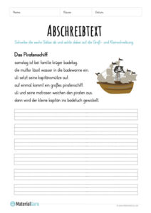 Abschreibtexte - MaterialGuru
