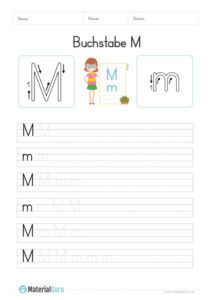  Buchstabe M - MaterialGuru Bildidee 