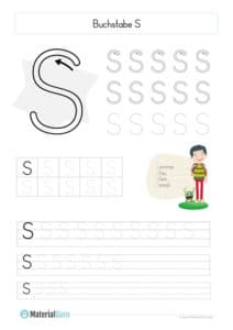 Buchstabe S - MaterialGuru