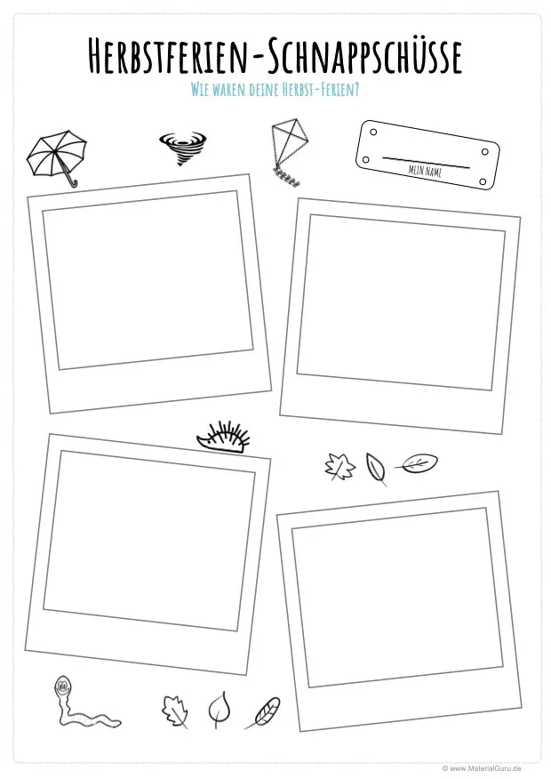 HerbstFerien MaterialGuru