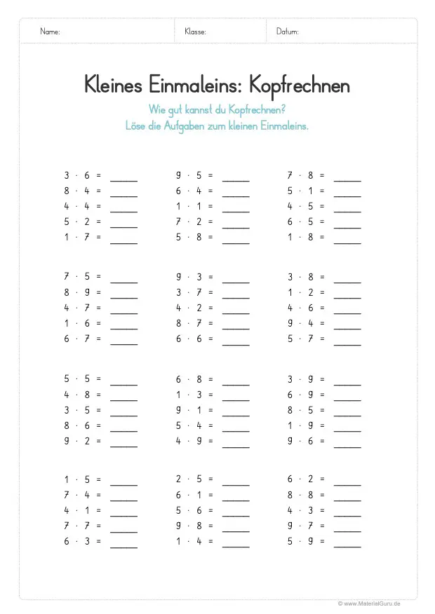 Featured image of post Lustige Matheaufgaben Zum Ausdrucken bungsbl tter f r mathe ab der grundschule mit l sungen