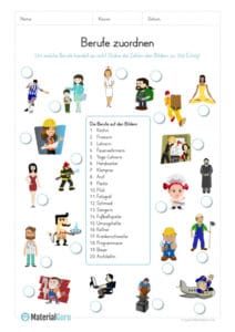 Berufe - MaterialGuru