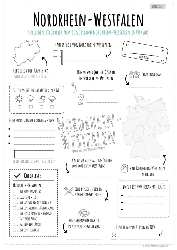 Steckbrief Nordrhein-Westfalen