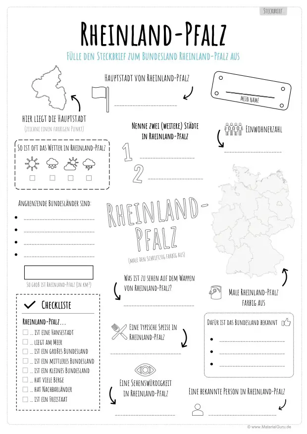 Steckbrief Rheinland-Pfalz