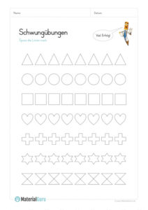 Schwungübungen - MaterialGuru