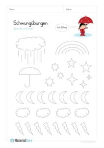 Schwungübungen - MaterialGuru