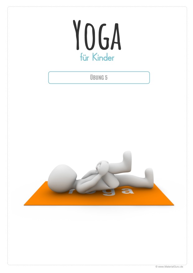 Arbeitsblatt: Poster - Yoga-Übung für Kinder 05