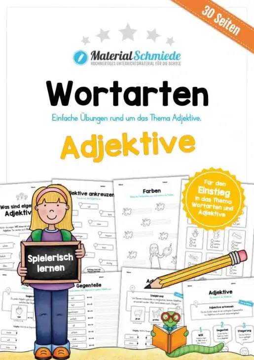 Materialpaket Adjektive