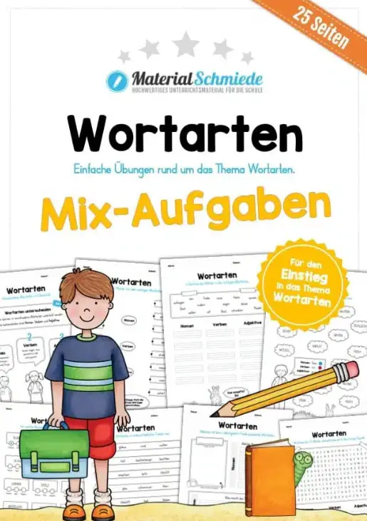 Materialpaket Wortarten