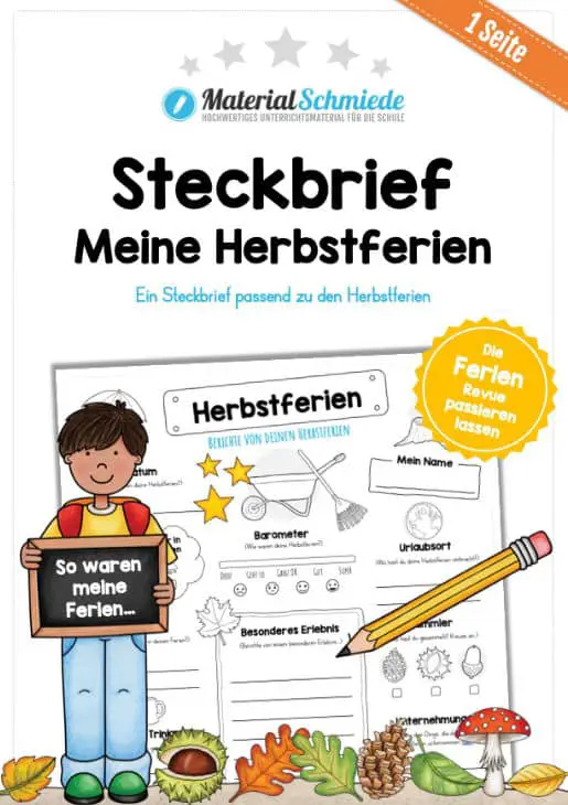 Steckbrief Herbstferien