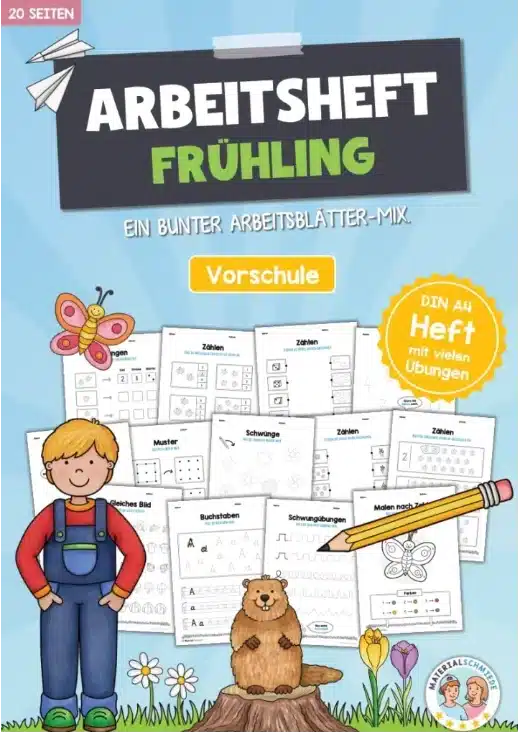 Arbeitsheft: Vorschule