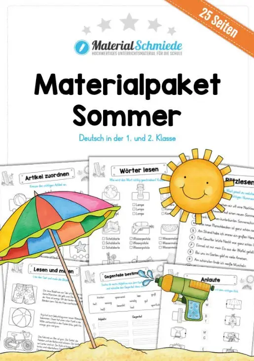 Materialpaket Sommer