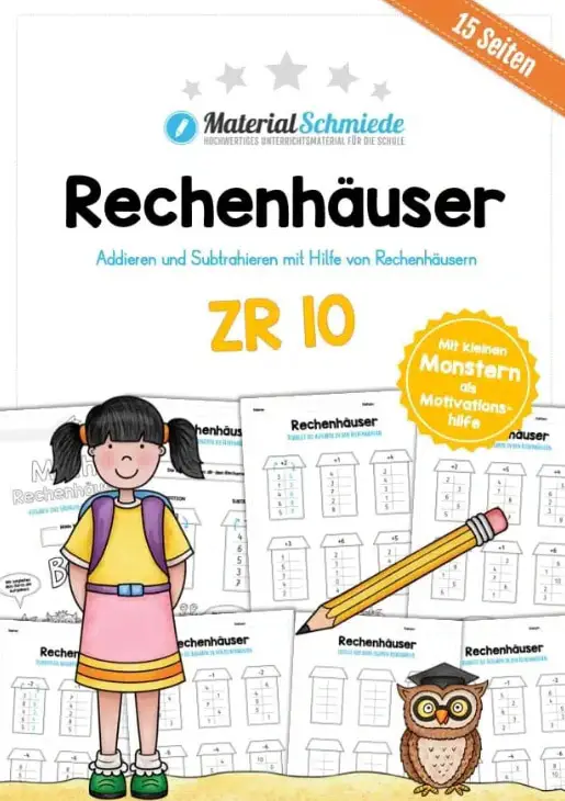 Materialpaket Rechenhäuser