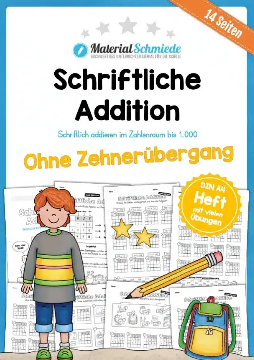 Materialpaket: Schriftliche Addition