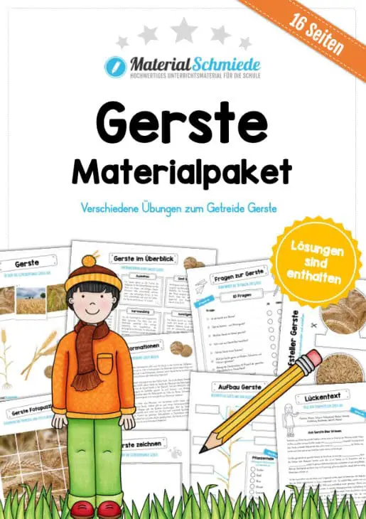 MaterialPaket: Gerste
