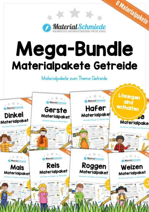 Materialpakete Getreide