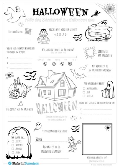 Steckbrief Halloween